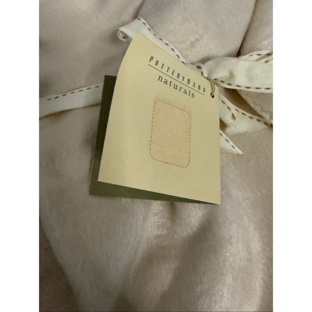 NWT POTTERY BARN BAMBOO COTTON THROW 50”x70” - Picture 3 of 4